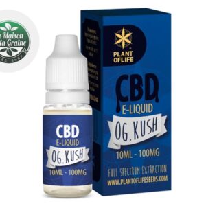 E-liquide CBD OG Kush 100mg - Plantoflife