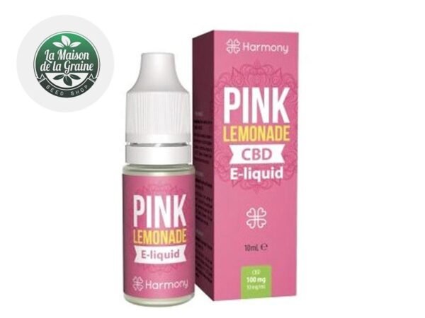 E-liquide CBD Pink Limonade 300mg - Harmony