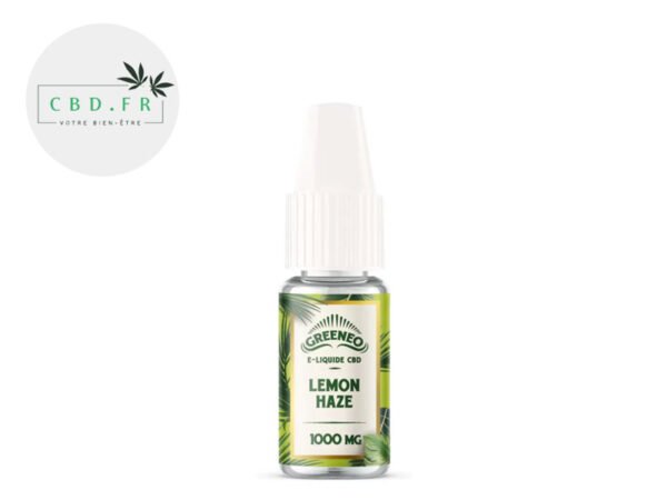 E-liquide CBD Lemon Haze 500mg - Greeneo