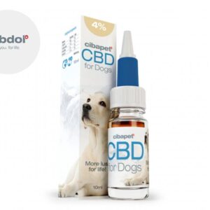 Huile CBD pour Chien 4% - Cibdol