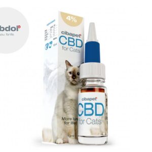 Huile CBD pour Chat 4% - Cibdol