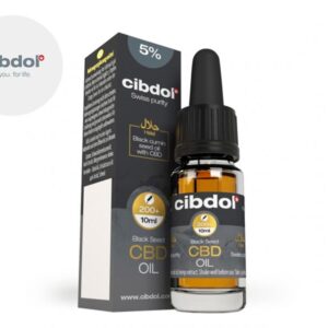 Huile CBD 5% bio (Nigelle) - Cibdol