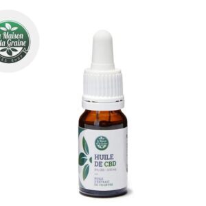 Huile CBD 15% bio - La Maison De La Graine