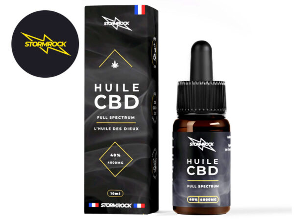 Huile CBD 40% Plus bio - Stormrock