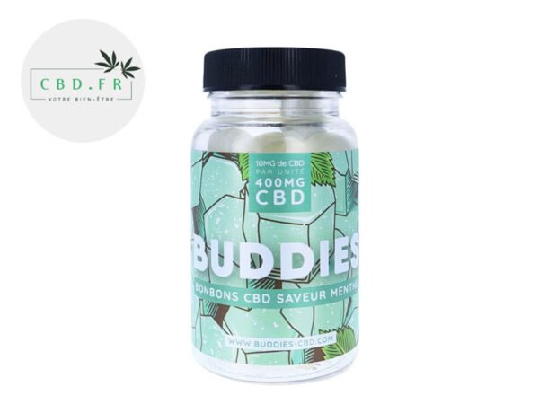 Bonbons Menthe sans sucre CBD - Buddies