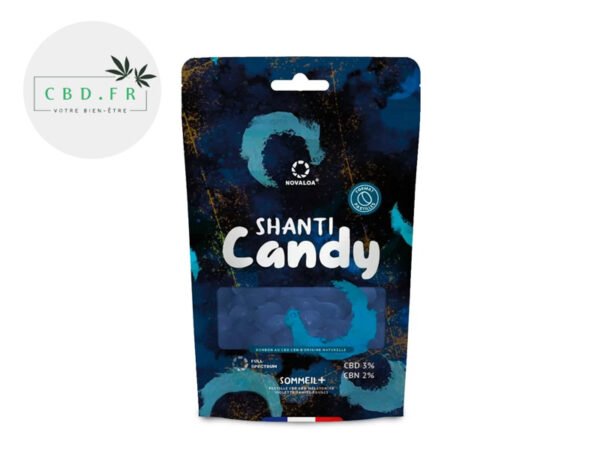 Bonbons Mélatonine Sommeil CBD CBN - Shanti Candy