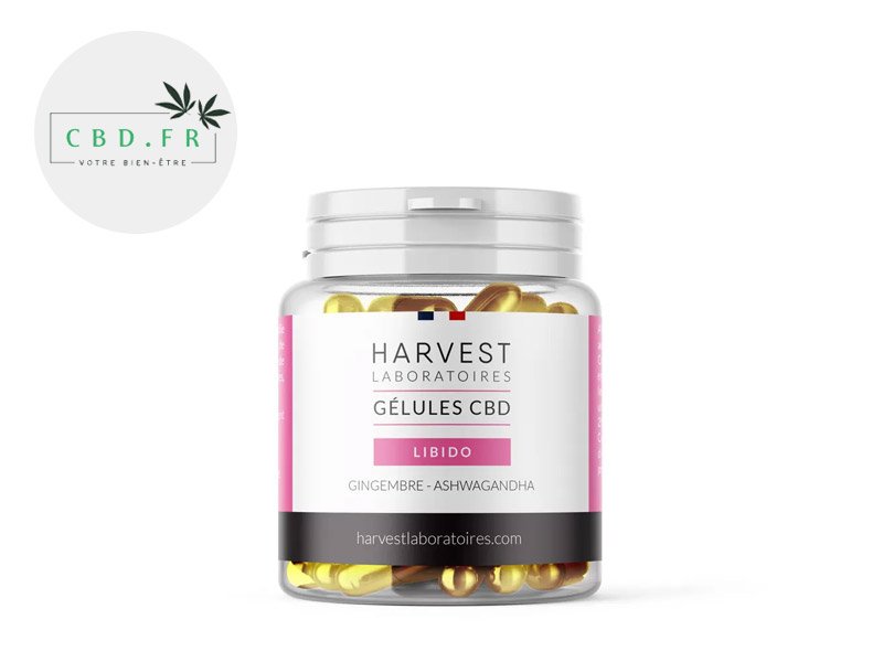 Gélules CBD (1500mg) Libido - Harvest Laboratoires