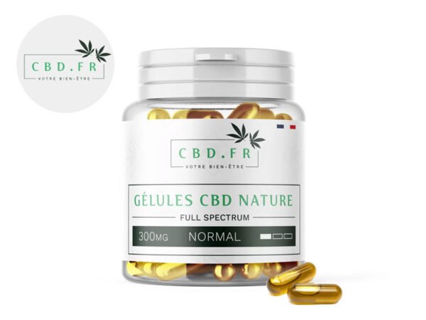 Gélules CBD (300mg) - CBDfr