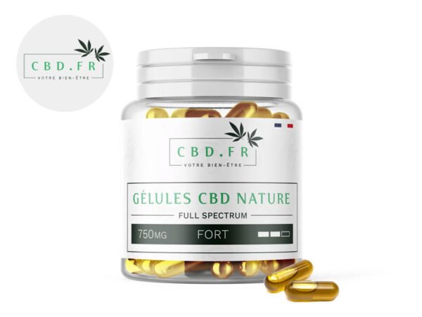 Gélules CBD (750mg) - CBDfr