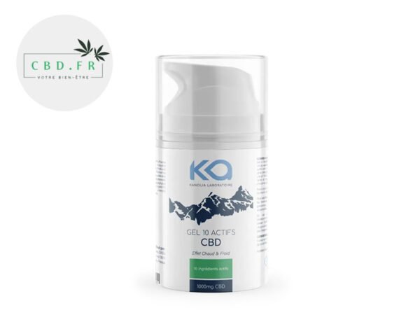 Gel 10 actifs au CBD Kanolia