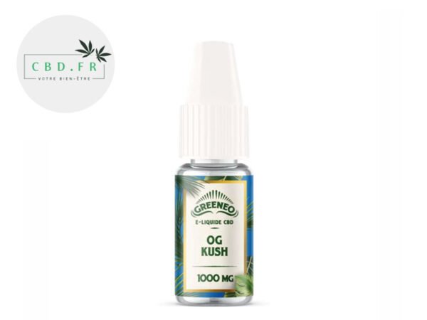 E-liquide CBD OG Kush 100mg - Greeneo