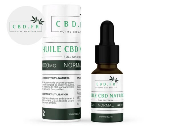 Huile CBD 10% bio - CBDfr