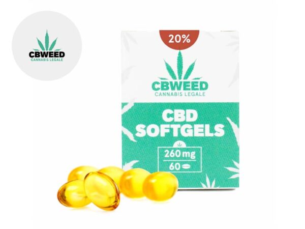 Capsules CBD (1920mg) - Cbweed