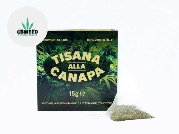 Infusion CBD Thé Fleur de chanvre - Cbweed