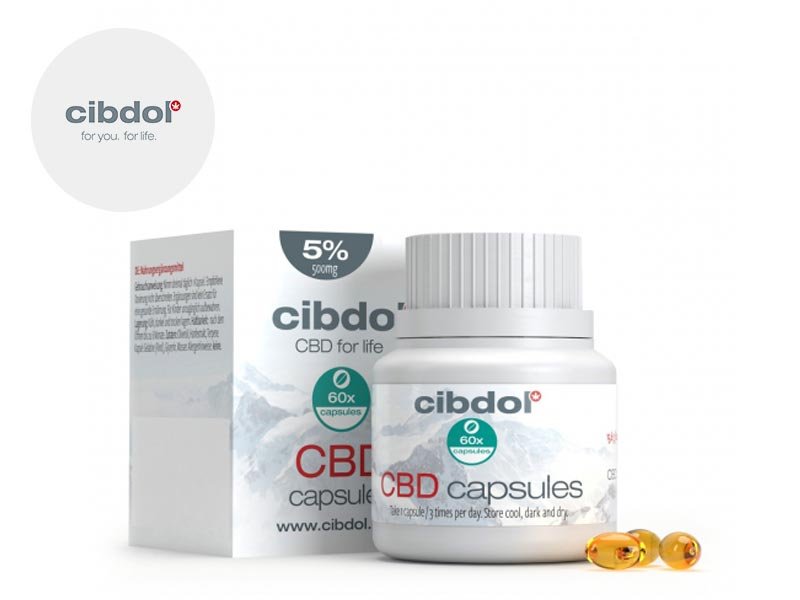 Gélules CBD (500mg) - Cibdol