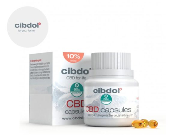 Gélules CBD (1000mg) - Cibdol