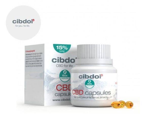 Gélules CBD (1500mg) - Cibdol