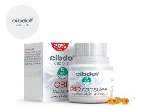 Gélules CBD (2000mg) - Cibdol