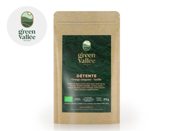 Infusion CBD Détente - Green Vallée