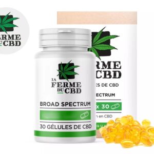 Capsules CBD (750mg) - La Ferme du CBD