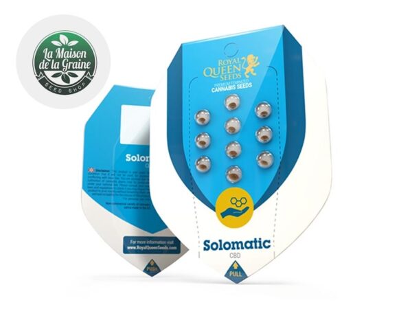 Graines CBD Solomatic autoflorissantes - La Maison De La Graine