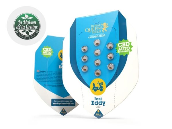 Graines CBD Fast Eddy autoflorissantes - La Maison De La Graine