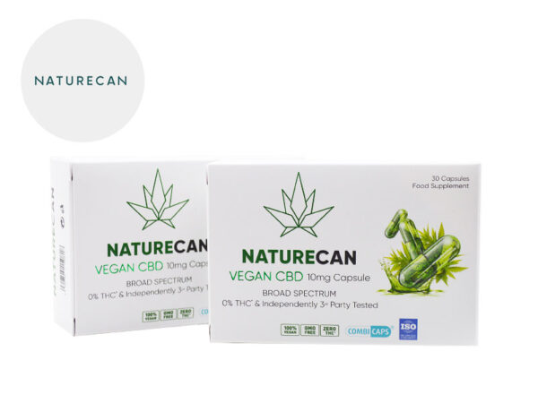 Capsules CBD Vegan (300mg) - Naturecan