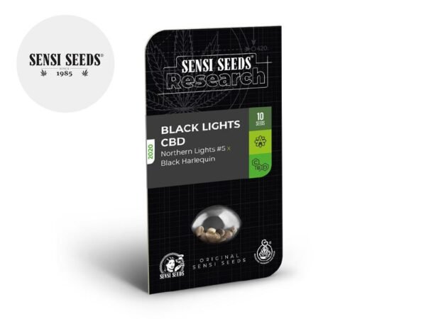 Graines CBD Black Lights autoflorissantes - Sensi Seeds