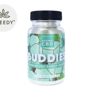 Bonbon Menthe sans sucre CBD - Buddies