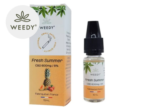 E-liquide CBD Fresh Summer 600mg - Weedy