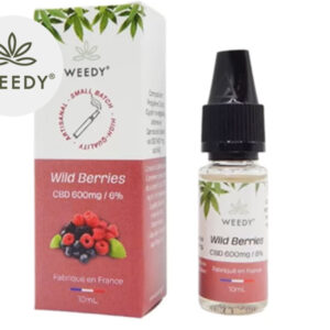 E-liquide CBD Wild Berries 600mg - Weedy