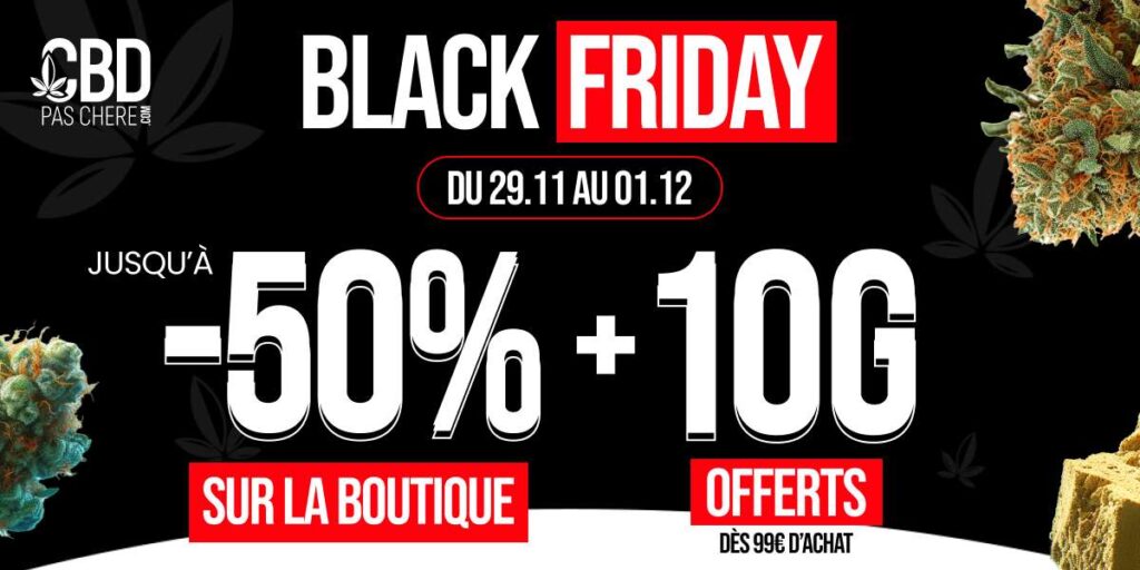 -50% Cbdpaschere BLACK FRIDAY