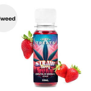 Syrup Strawberry Delta 9 - Trippy Treats