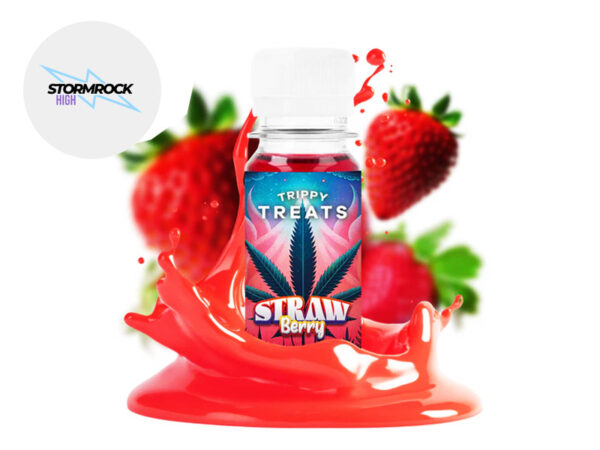 Sirop Fraise THC - Trippy Treats